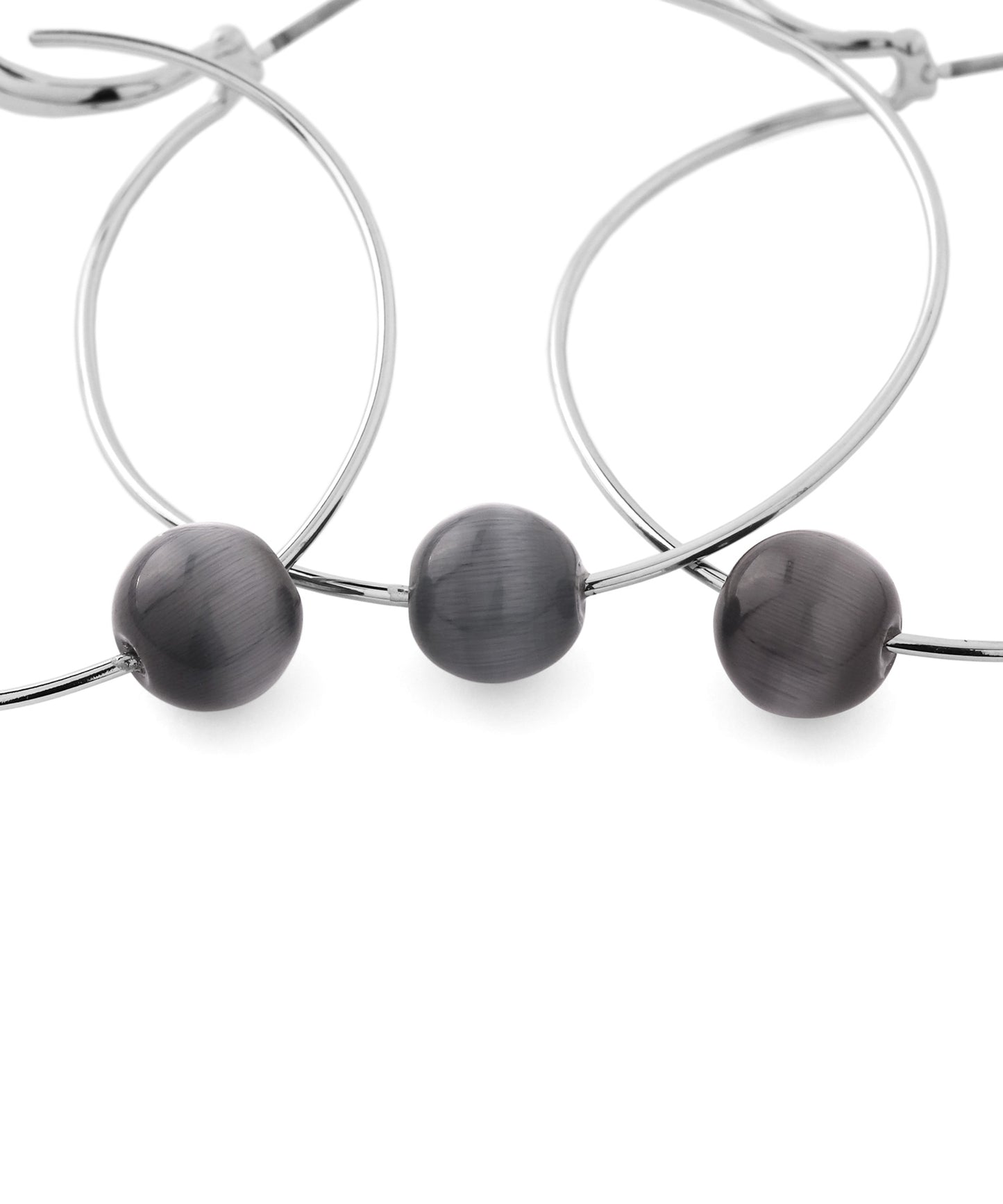 Gemstone Cuff Earrings