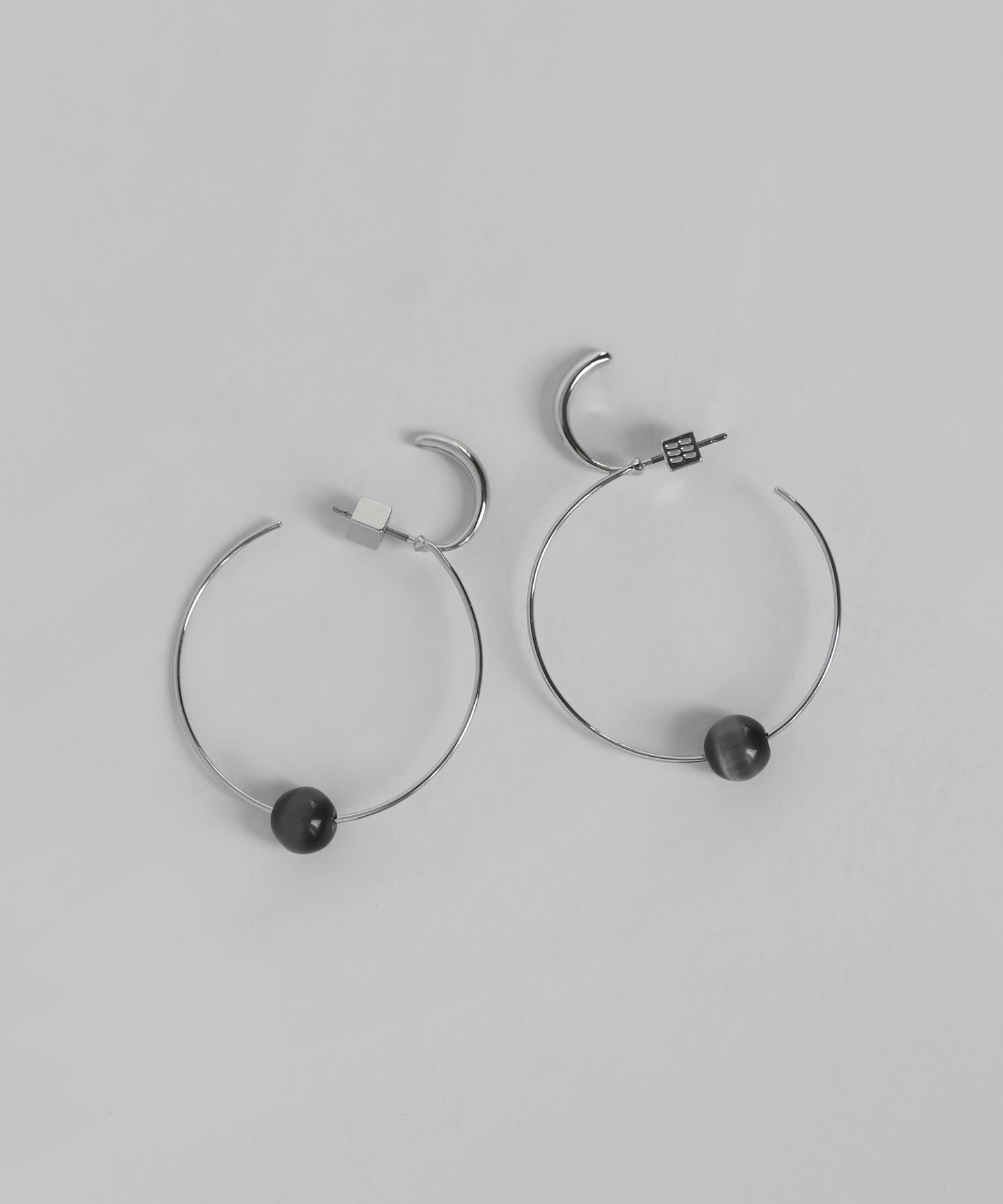 Gemstone Cuff Earrings