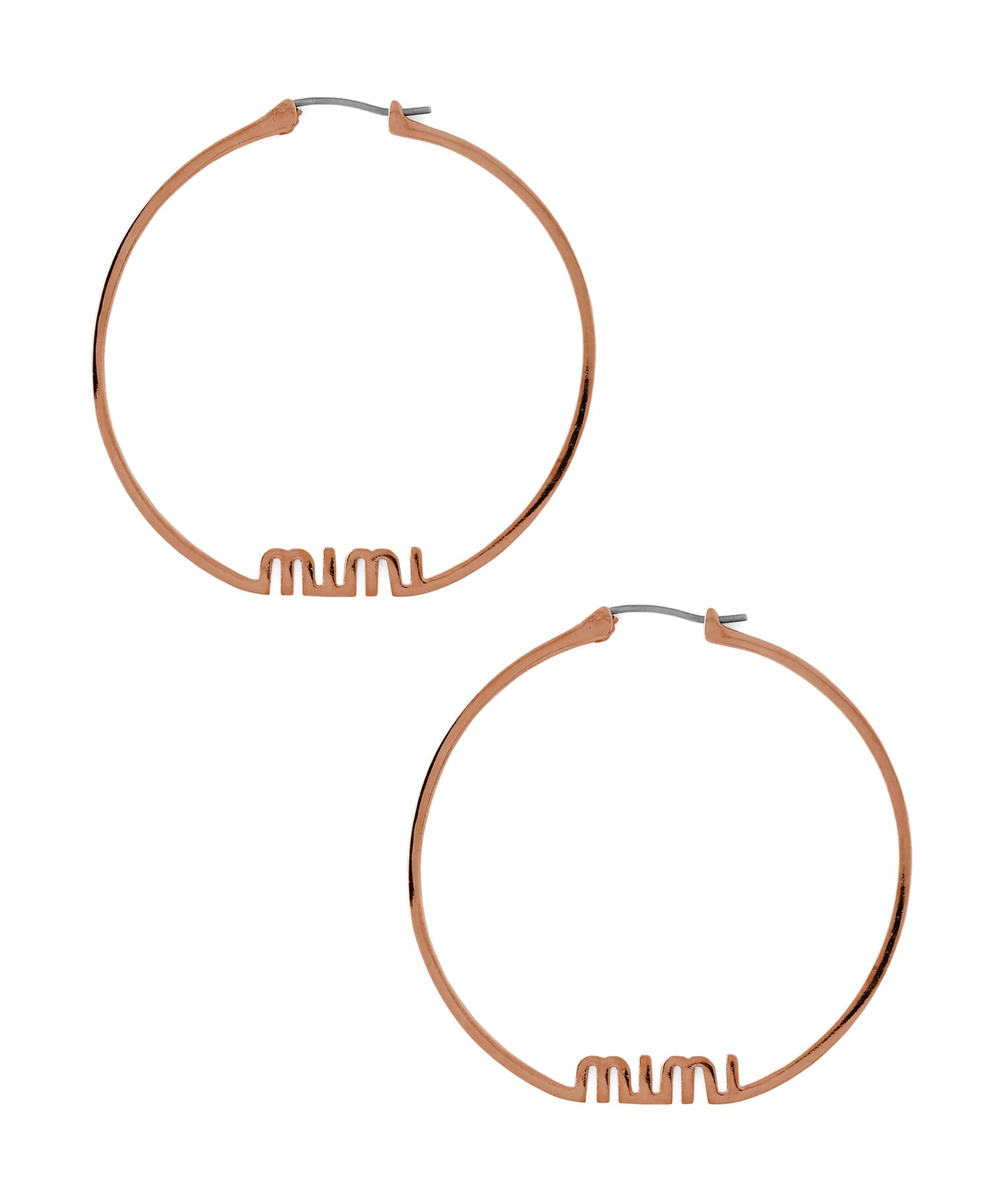 mimi Icon Hoop Earrings