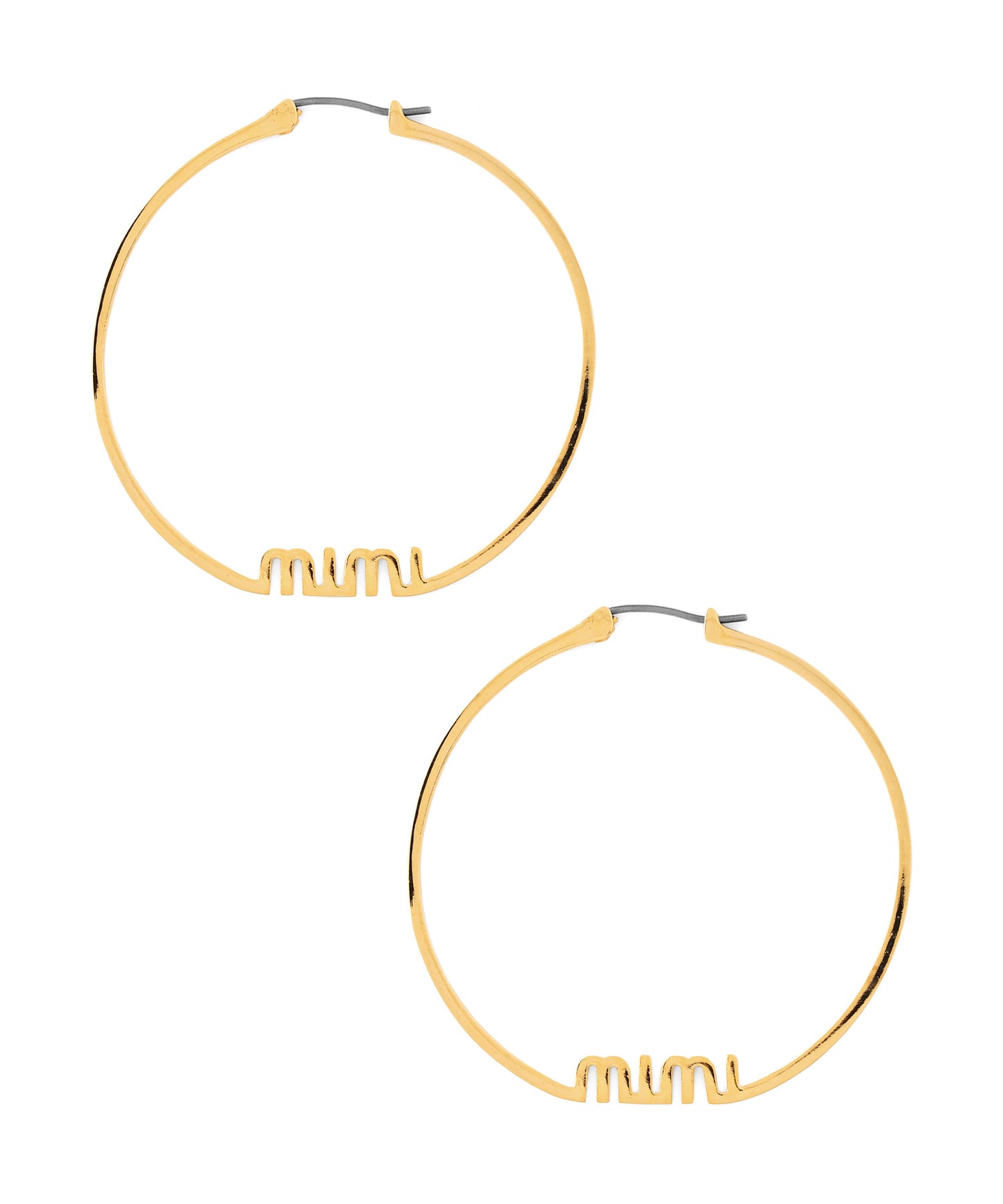 mimi Icon Hoop Earrings