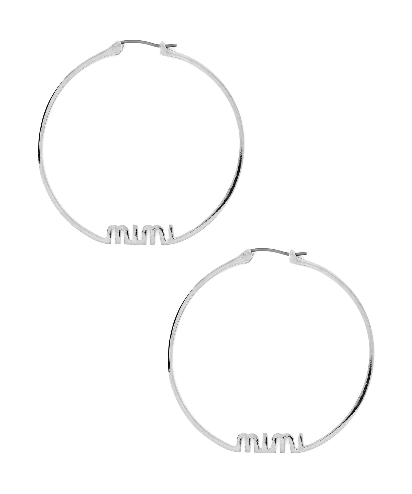 mimi Icon Hoop Earrings
