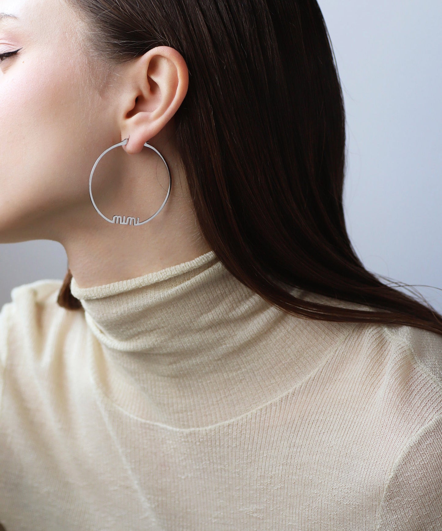 mimi Icon Hoop Earrings