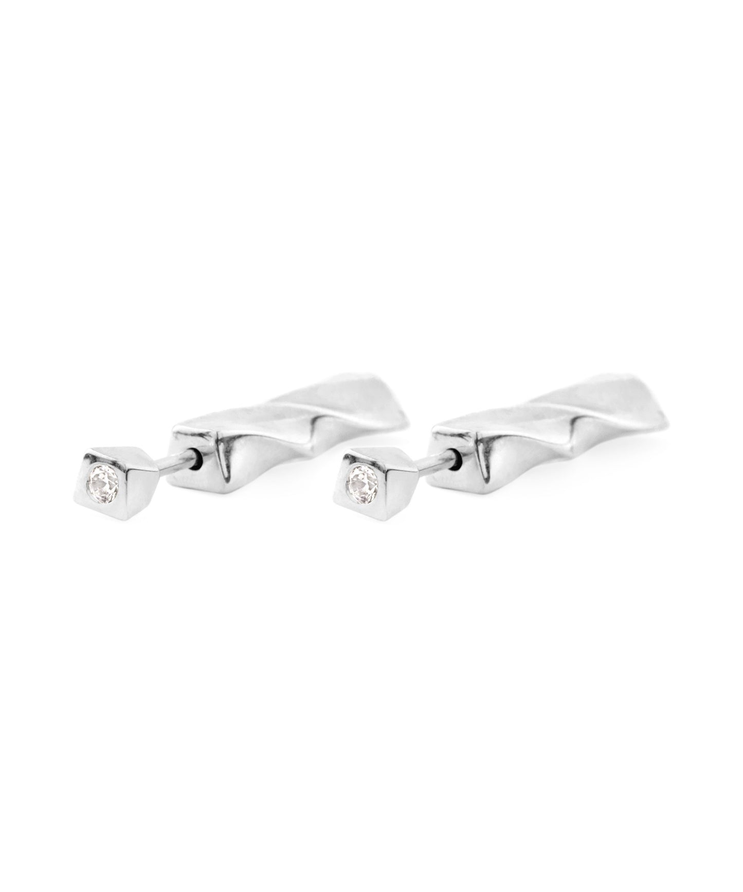 [Eligible for Gift] Bijou Back Catch Earrings [925 Silver]