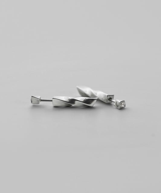 [Eligible for Gift] Bijou Back Catch Earrings [925 Silver]