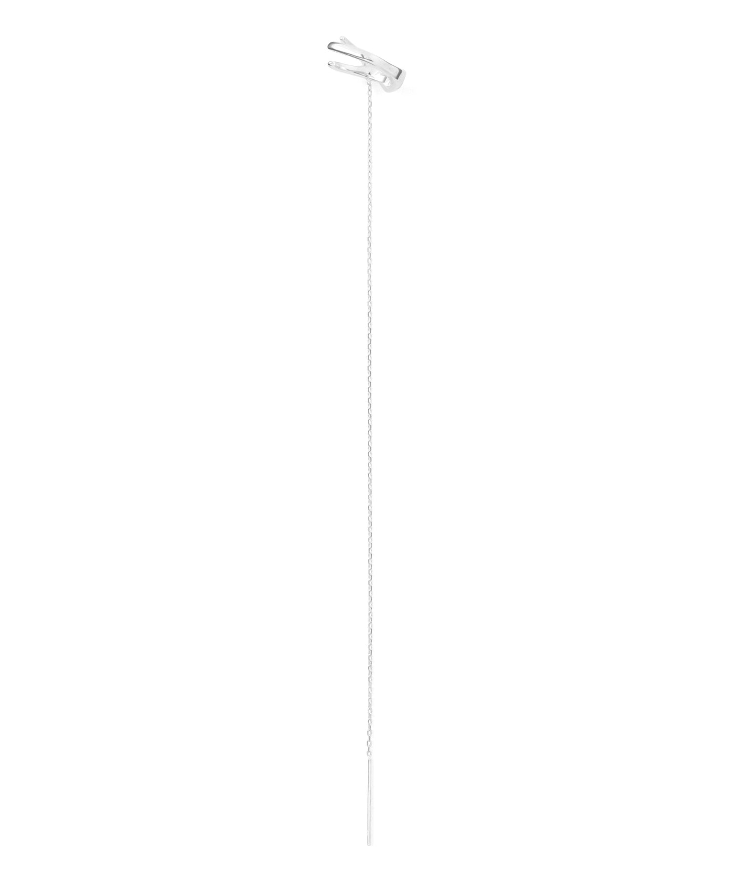 [Eligible for Gift] Chain Cuff Earrings [925 Silver]