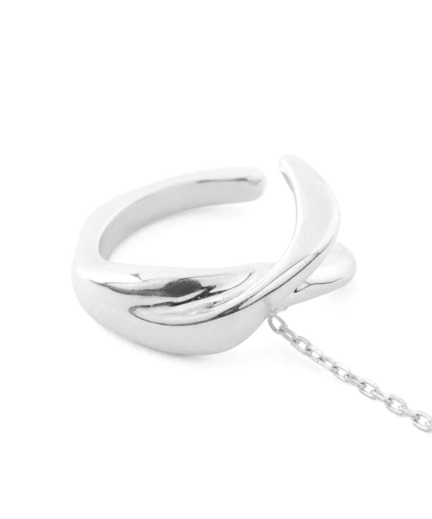 [Eligible for Gift] Chain Cuff Earrings [925 Silver]