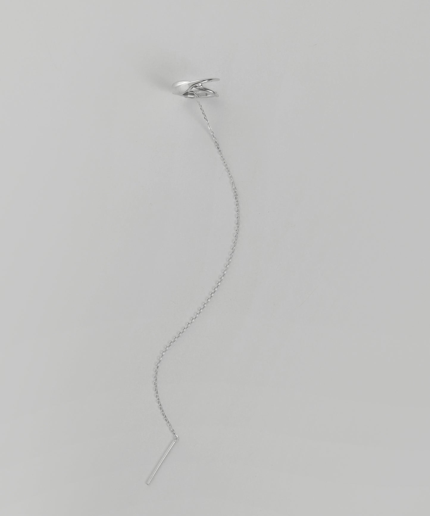 [Eligible for Gift] Chain Cuff Earrings [925 Silver]