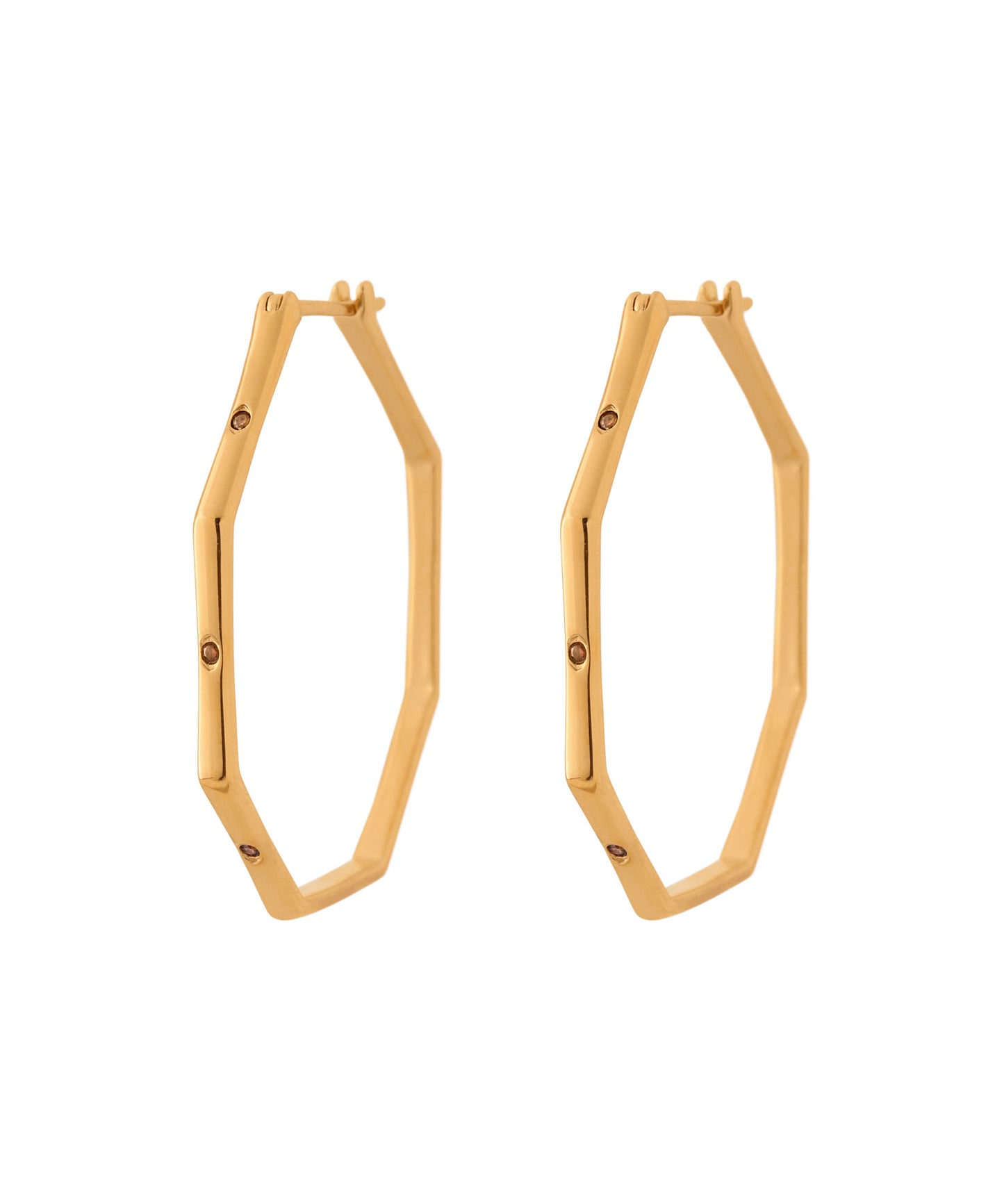 Zero Hoop Earrings [Bijou]