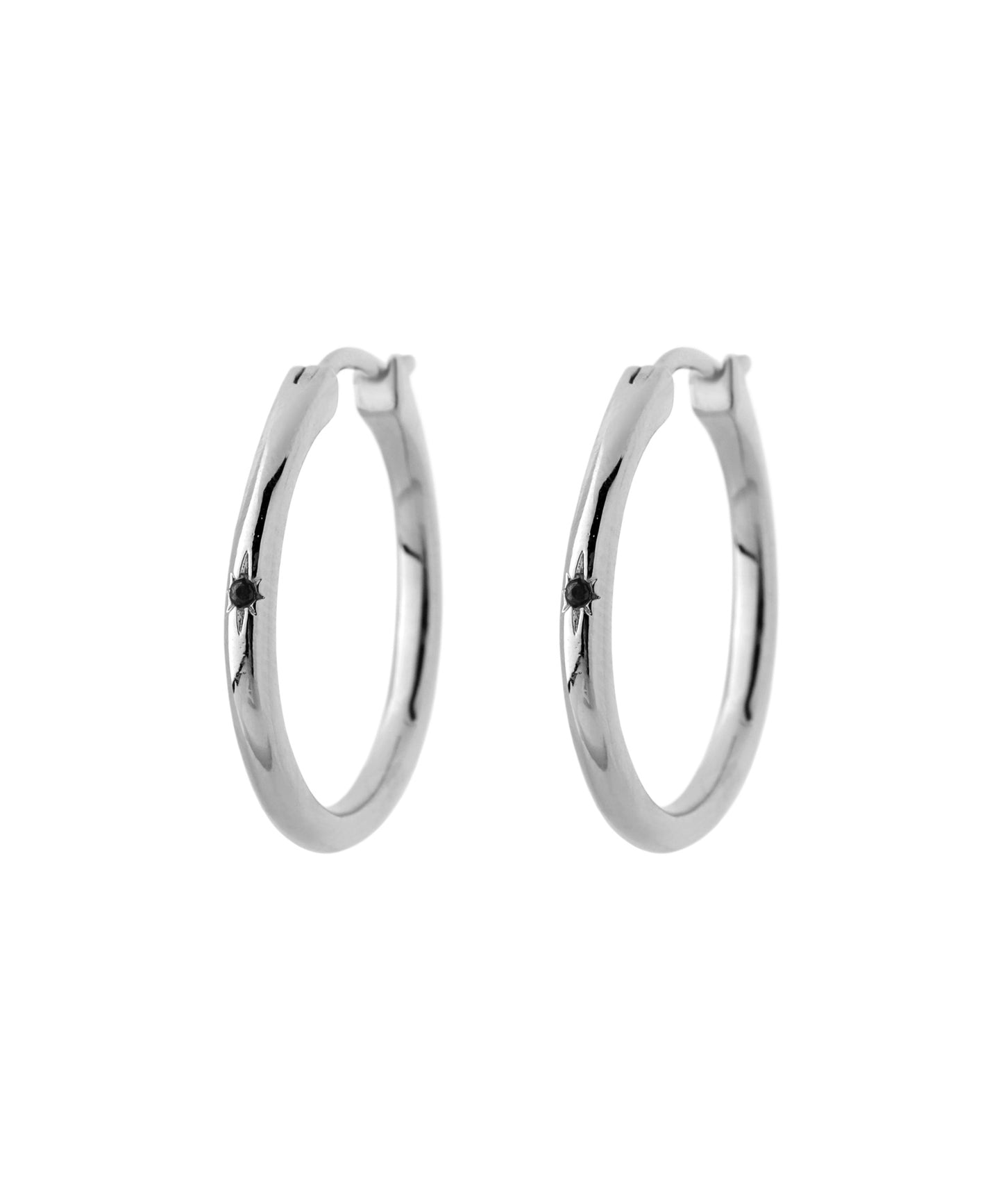 Zero Hoop Earrings [Bijou]