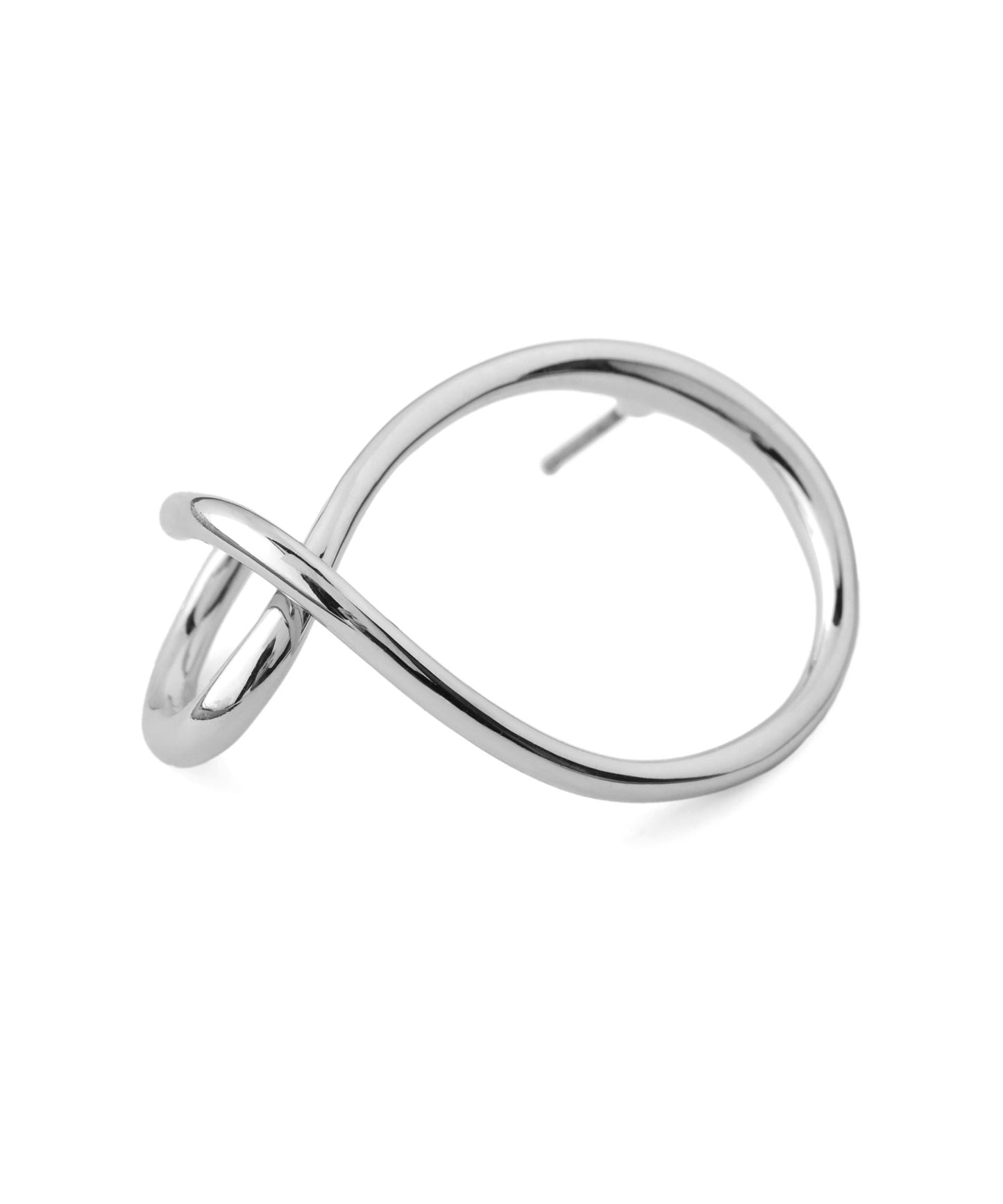 Loop Hoop Asymmetric Ear Cuff
