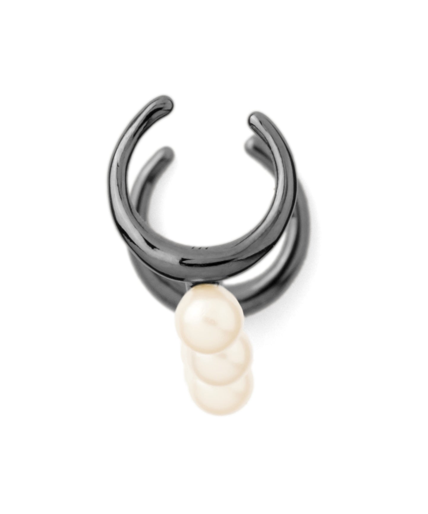 Pearl Line Ear Cuff
