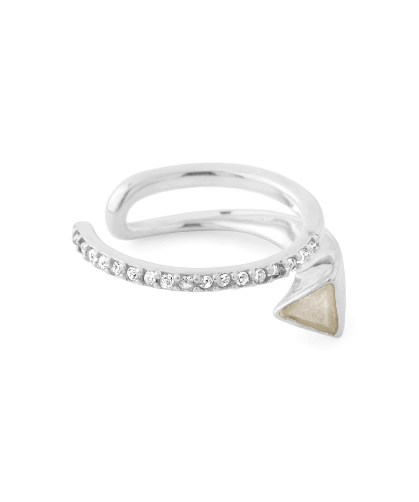 [Eligible for Gift] Moonstone Ear Cuff [925 Silver]