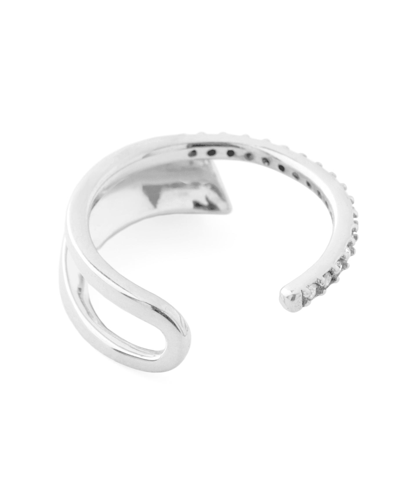 [Eligible for Gift] Moonstone Ear Cuff [925 Silver]