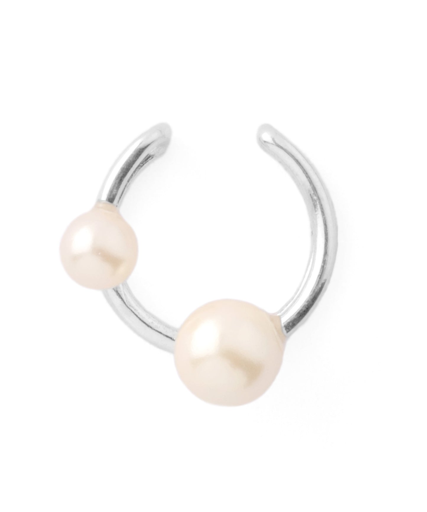 [Eligible for Gift] Pearl Ear Cuff [925 Silver]