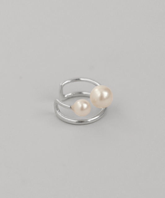 [Eligible for Gift] Pearl Ear Cuff [925 Silver]