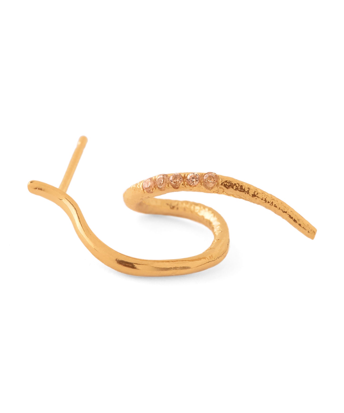 Color Bijou Loop Hoop Earrings