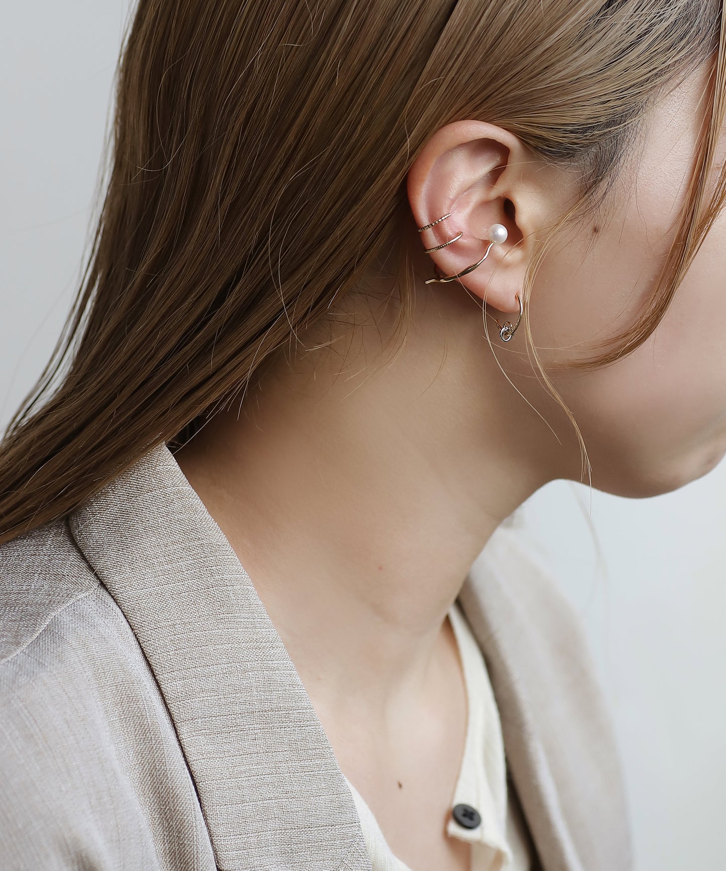 Solide Cuff [Pearl]