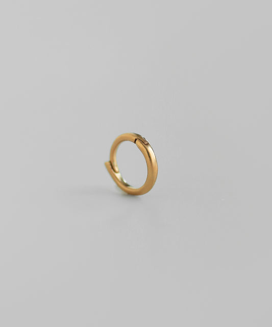 Hoop Earring [S] [925 Silver] [Single]