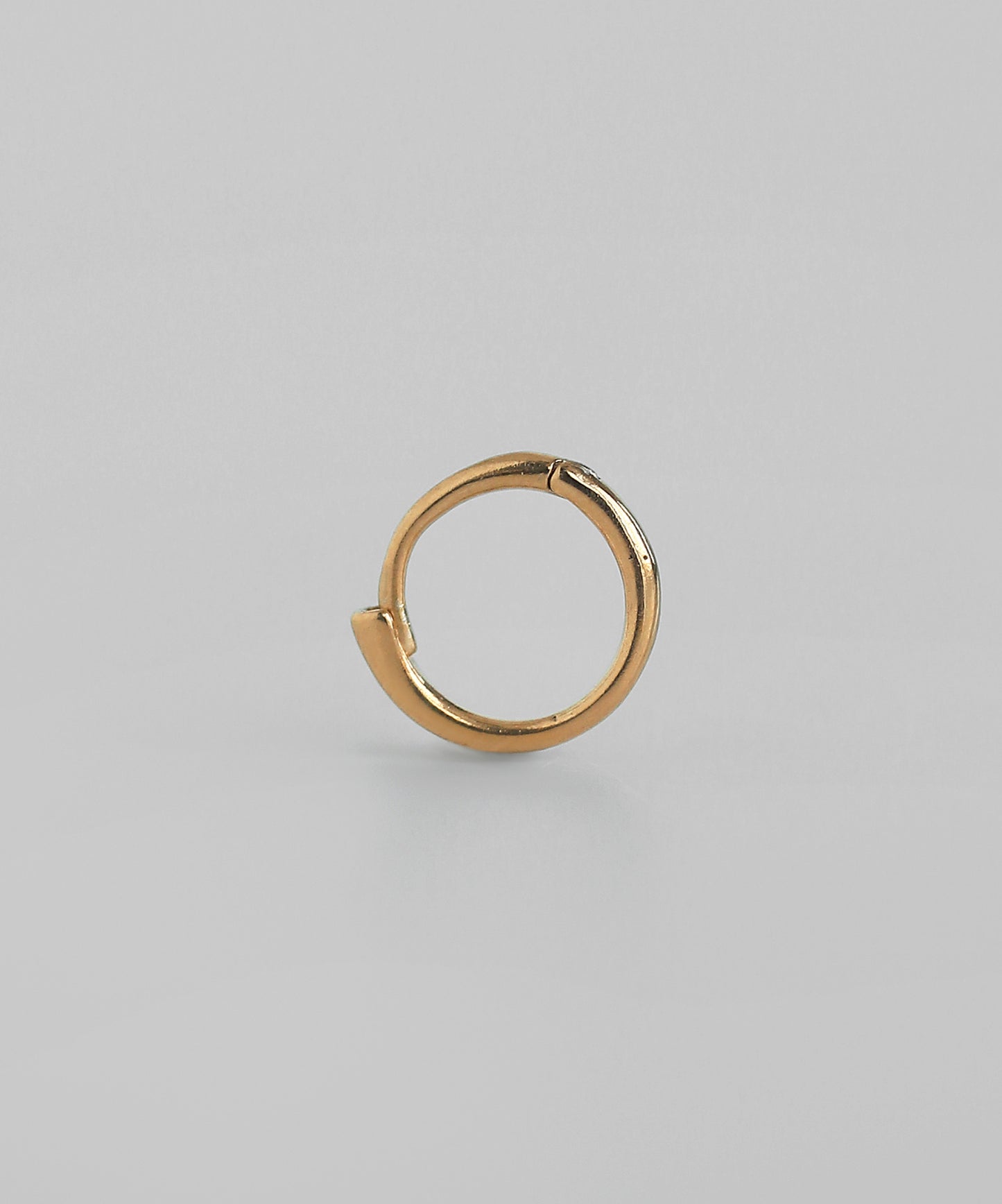 Hoop Earring [M] [925 Silver] [Single]