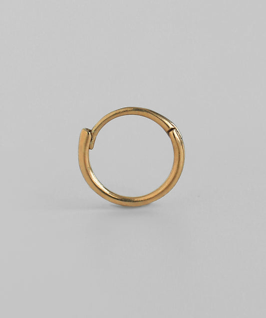 Hoop Earring [L] [925 Silver] [Single]