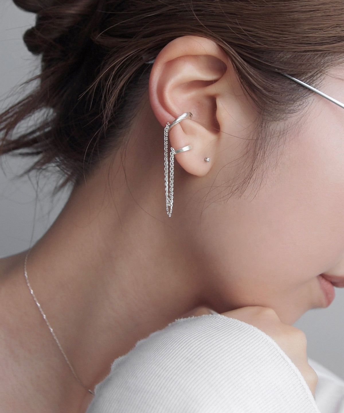 Chain Ear Cuff [925 Silver]