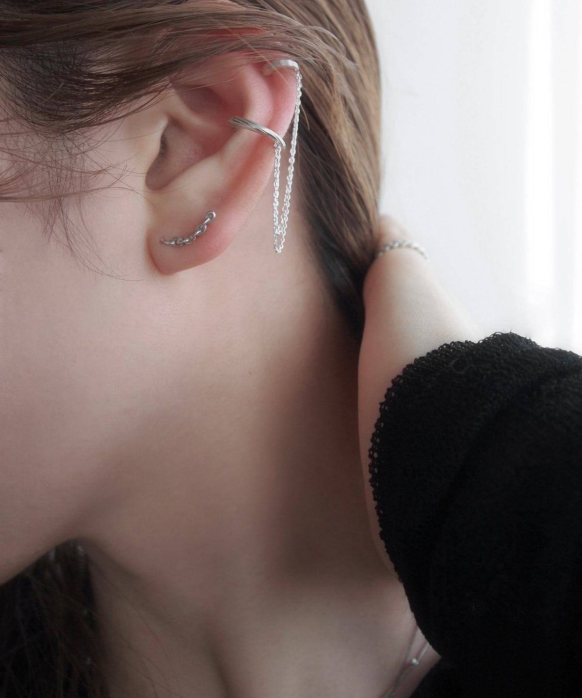 Chain Ear Cuff [925 Silver]