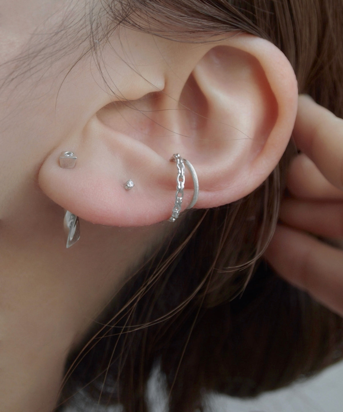 Chain Ear Cuff [925 Silver]