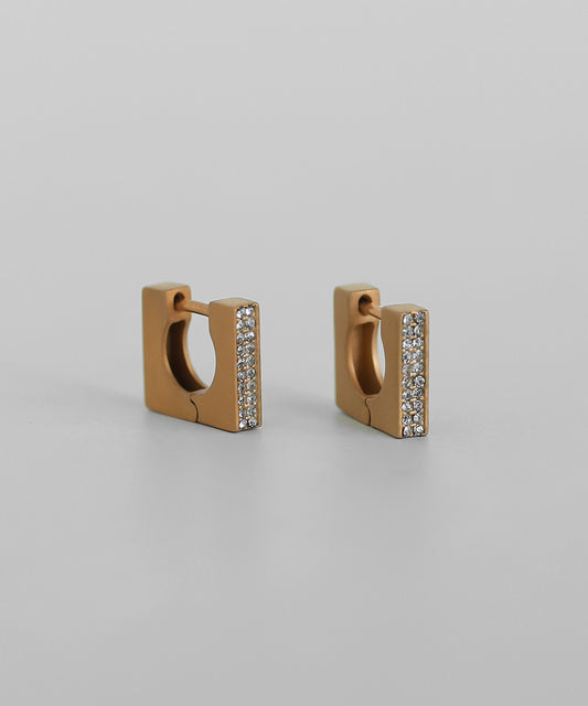 Bijou Square Hoop Earrings