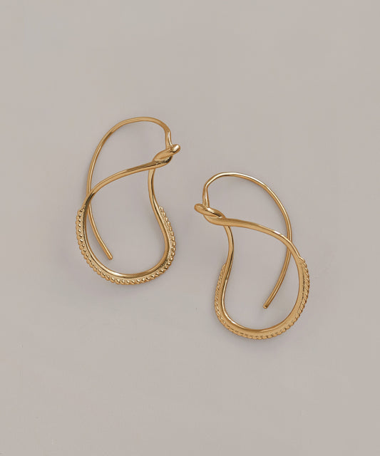 Loop Hoop Earrings