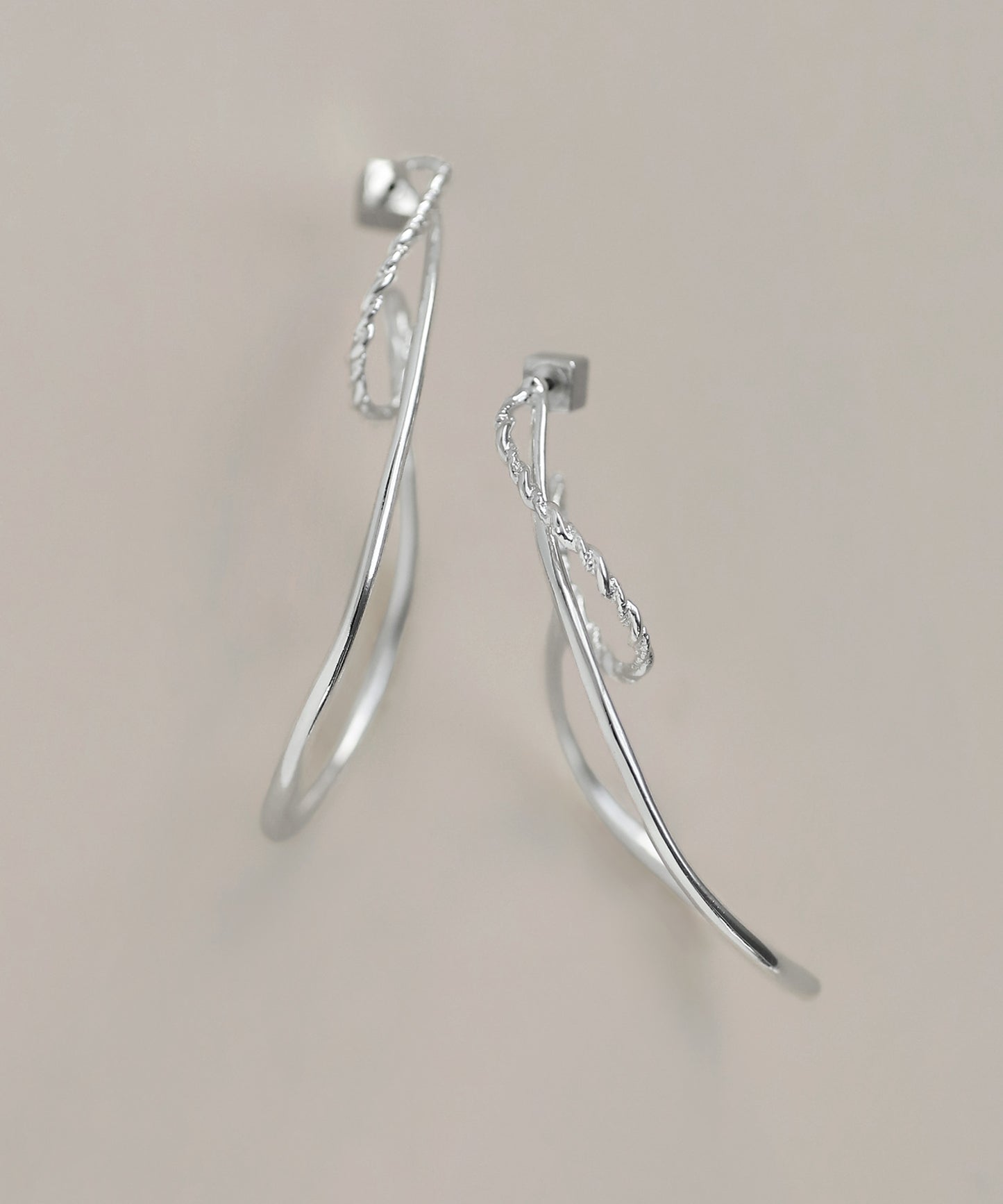 Loop Hoop Earrings