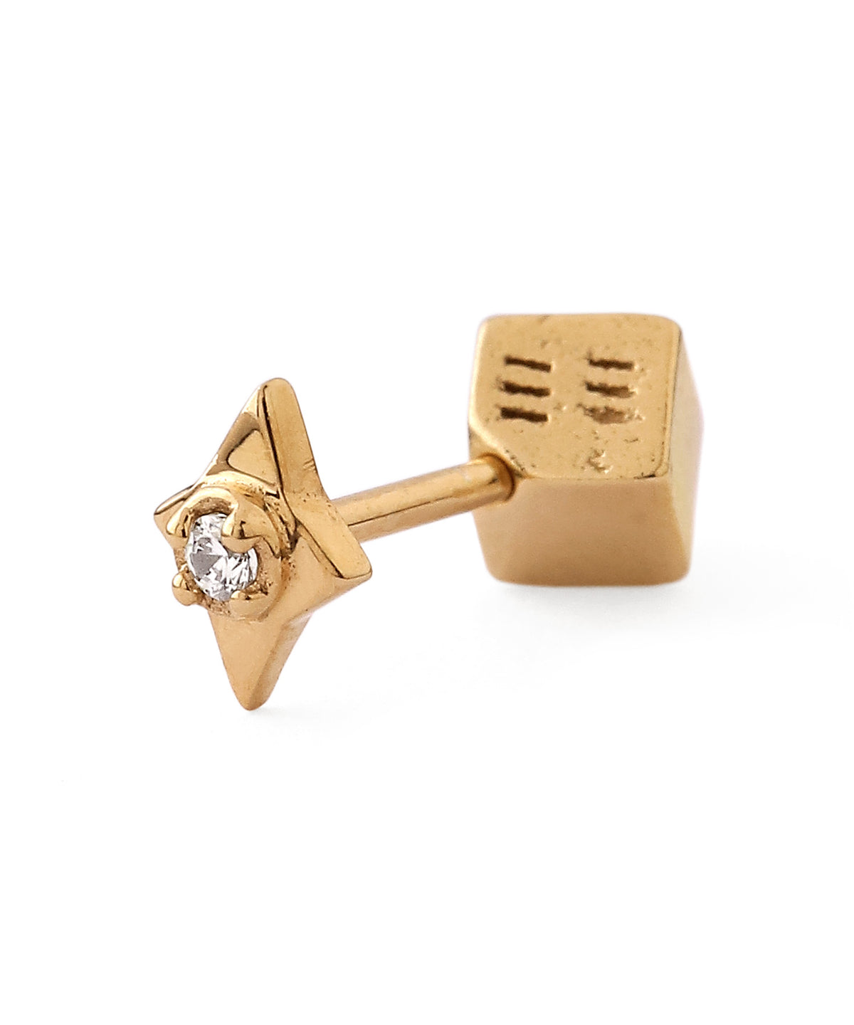 Bijou & Star Screw Back Earrings [925 Silver]