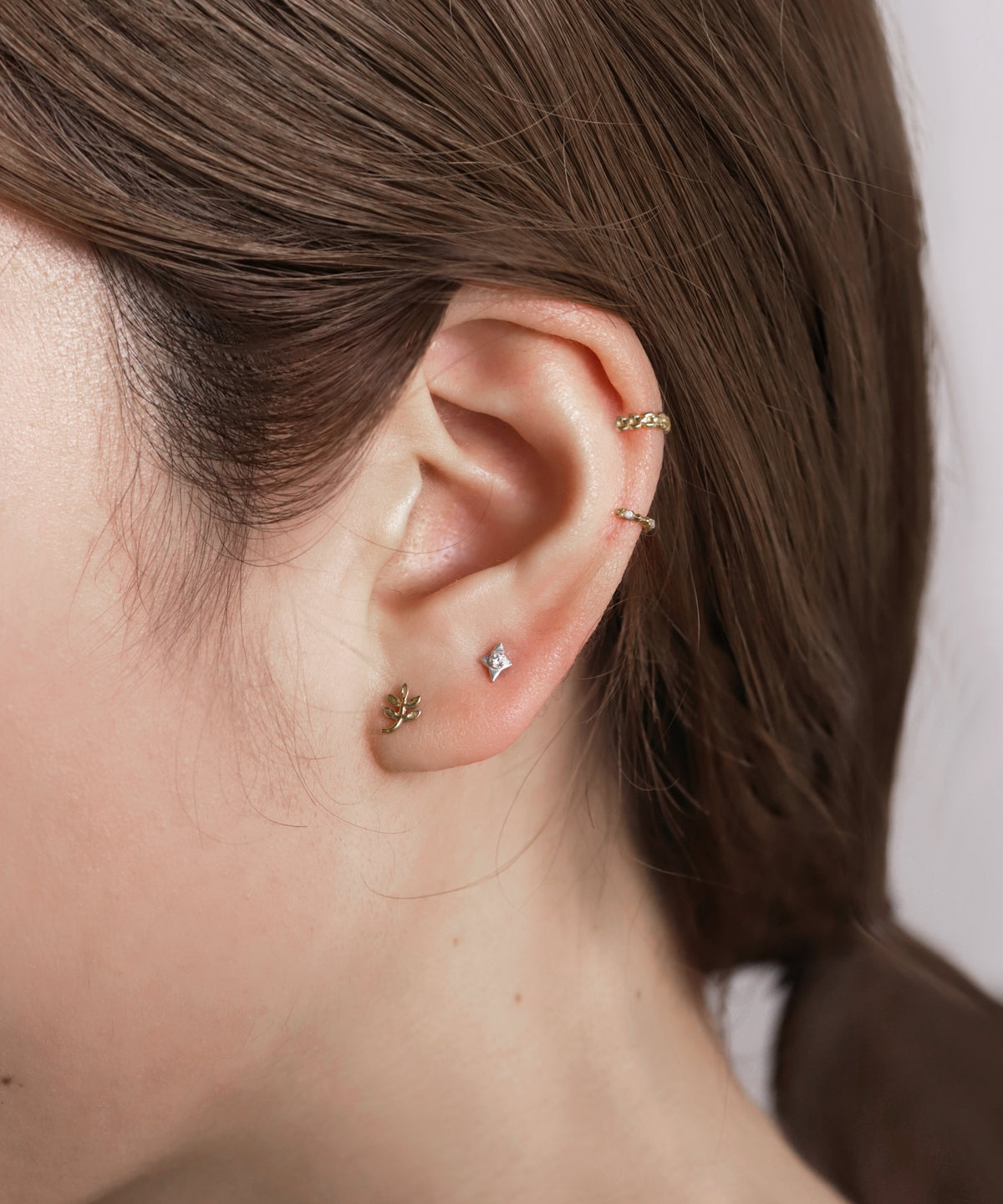 Bijou Hoop Earrings [925 Silver]