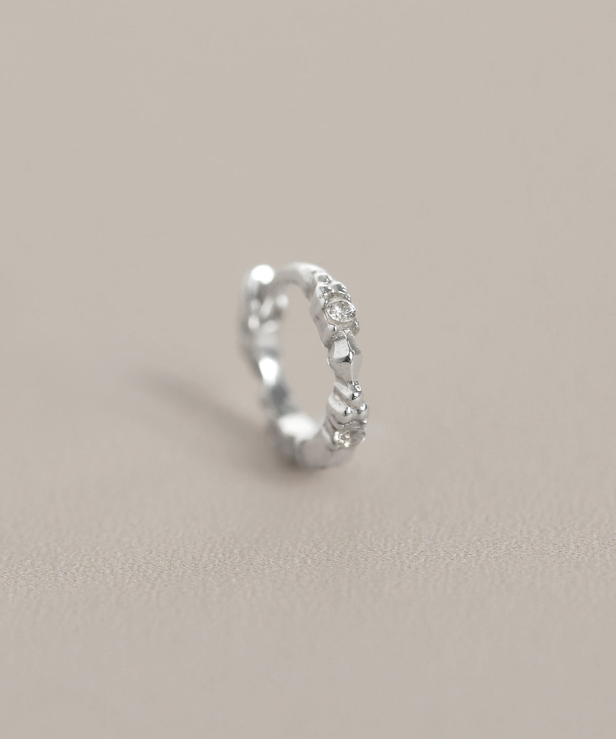 Bijou Hoop Earrings [925 Silver]
