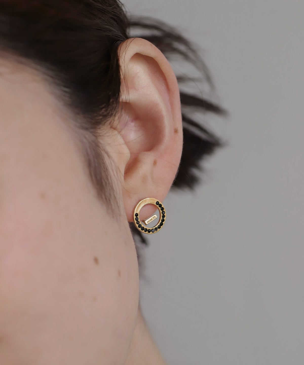 Asymmetric Natural Gemstone Earrings