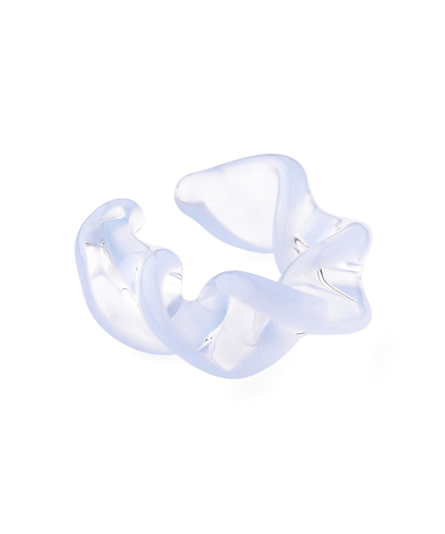 Twisted Glass Ear Cuff