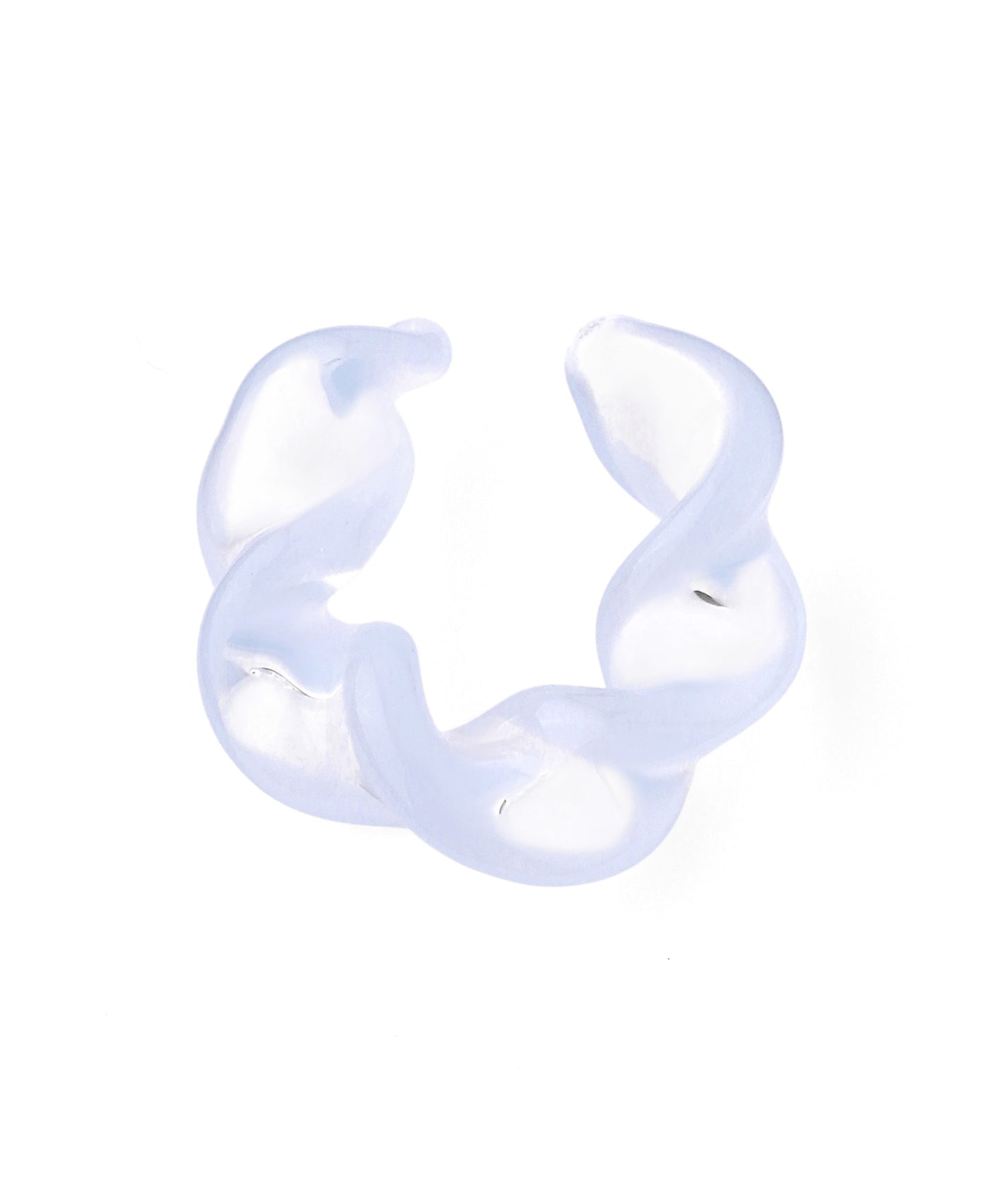 Twisted Glass Ear Cuff