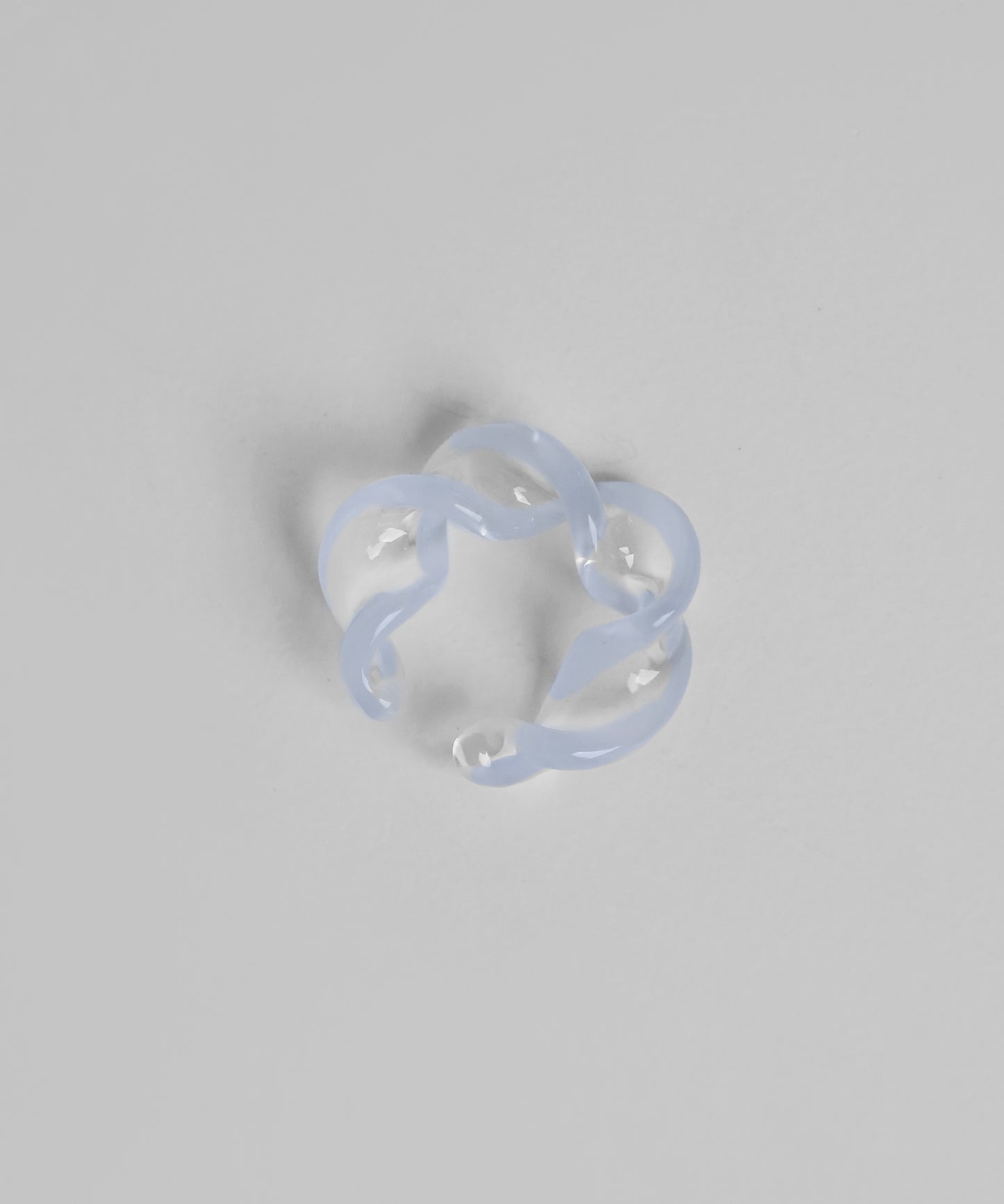 Twisted Glass Ear Cuff