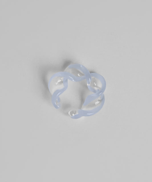 Twisted Glass Ear Cuff