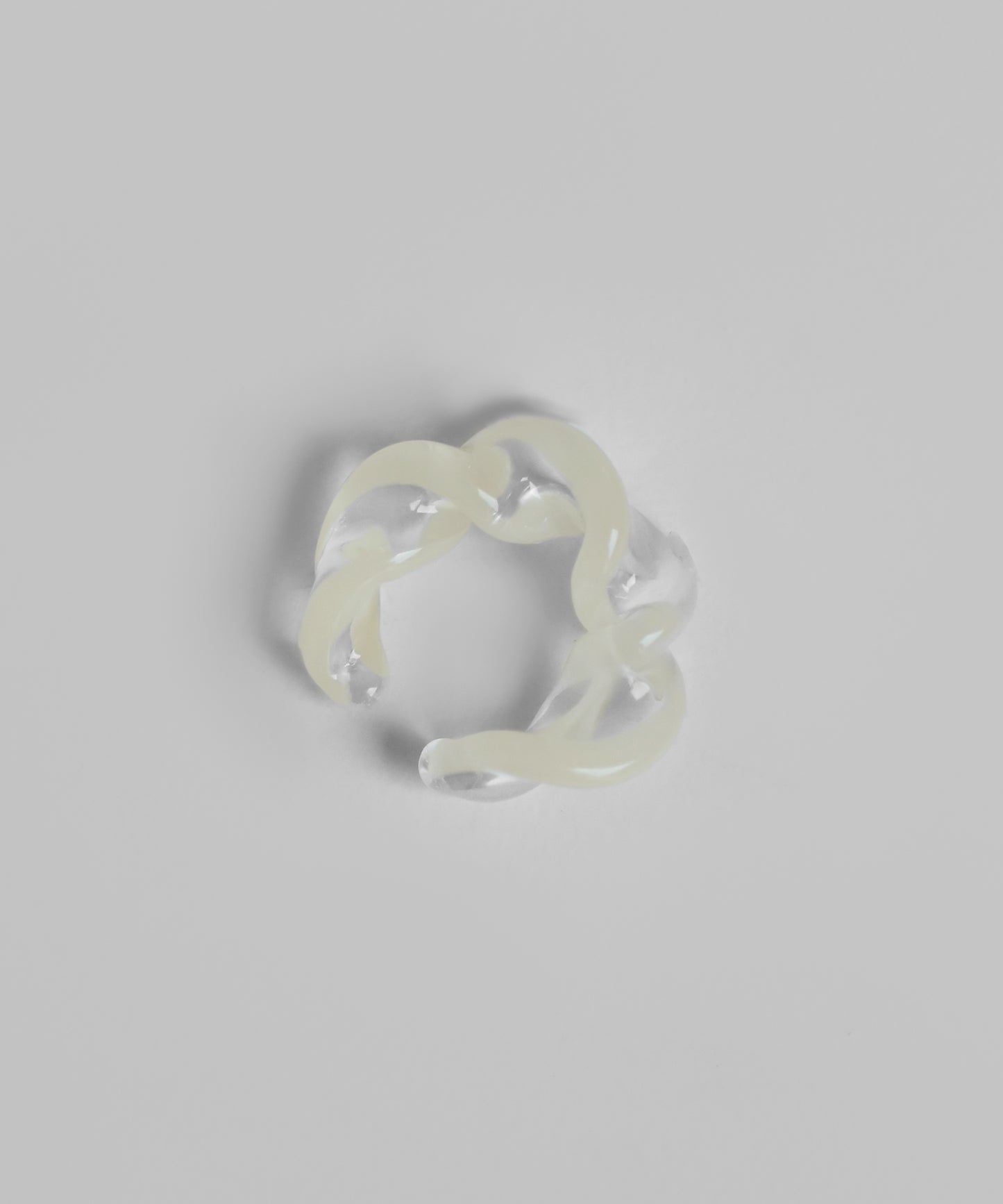 Twisted Glass Ear Cuff