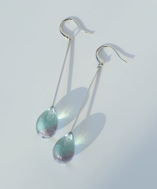 Drop Glass Swing Earring