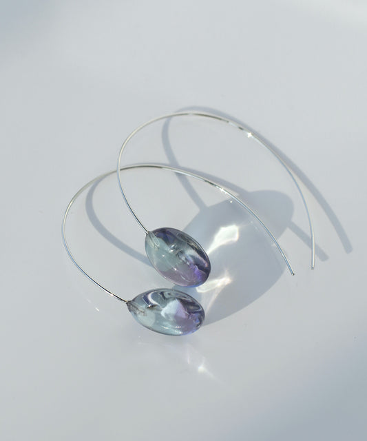 Glass Hook Earring