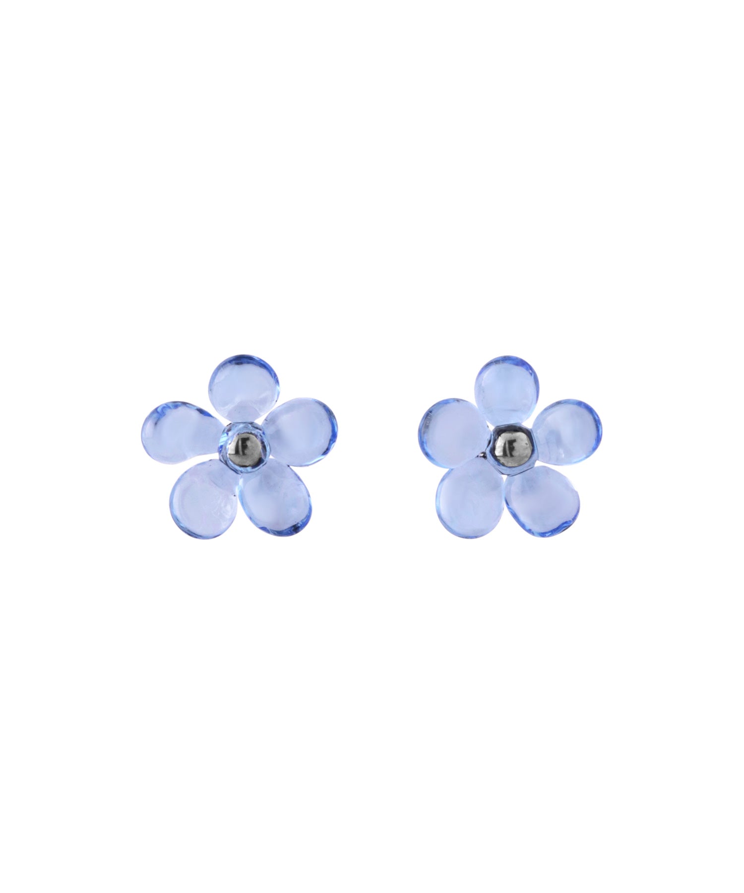 Glass Flower Earrings – mimi33 ONLINE STORE