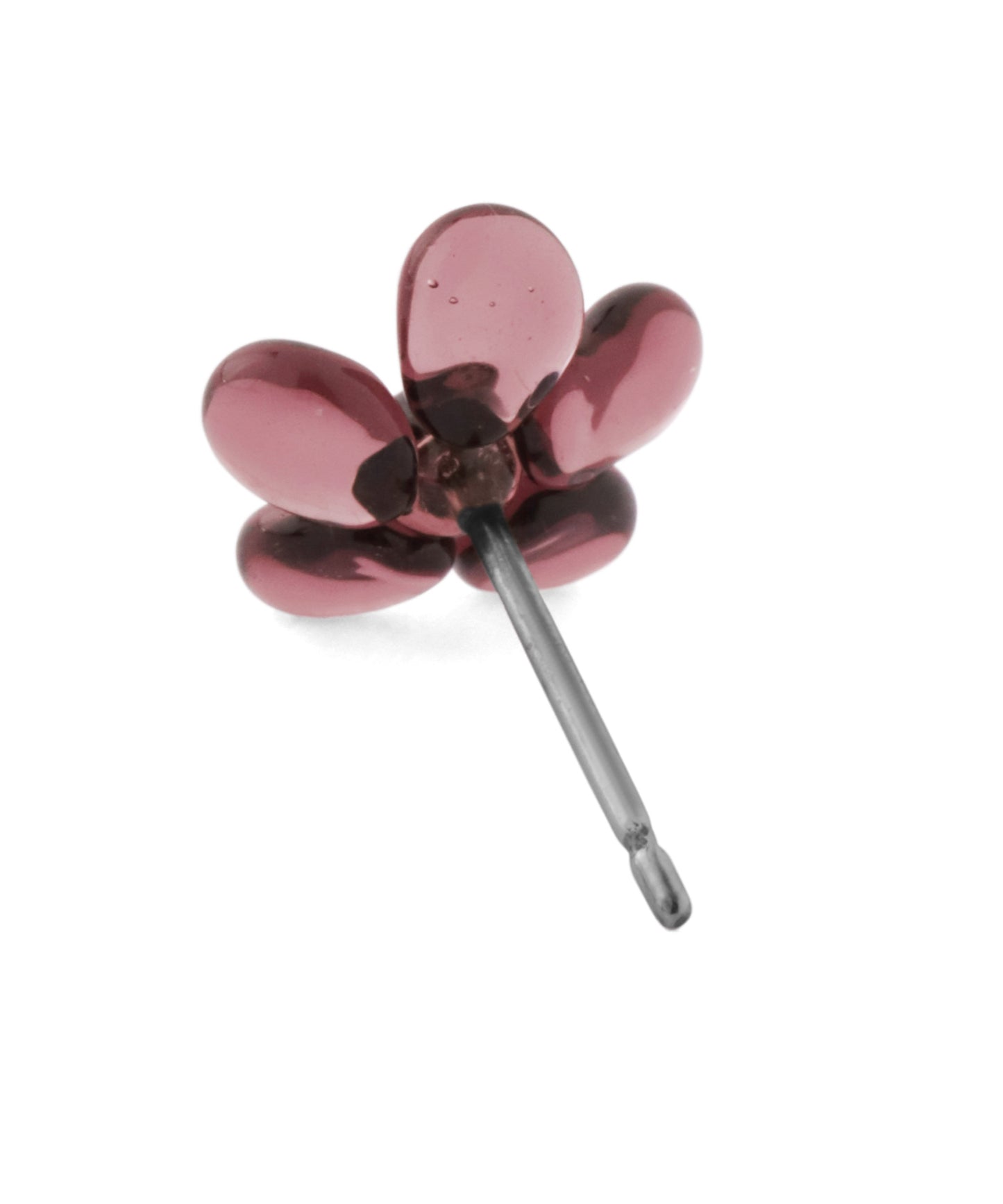 Glass Flower Earrings