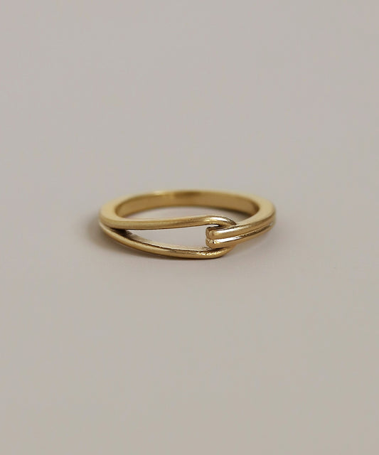 Metal Knot Ring [Stainless Steel]