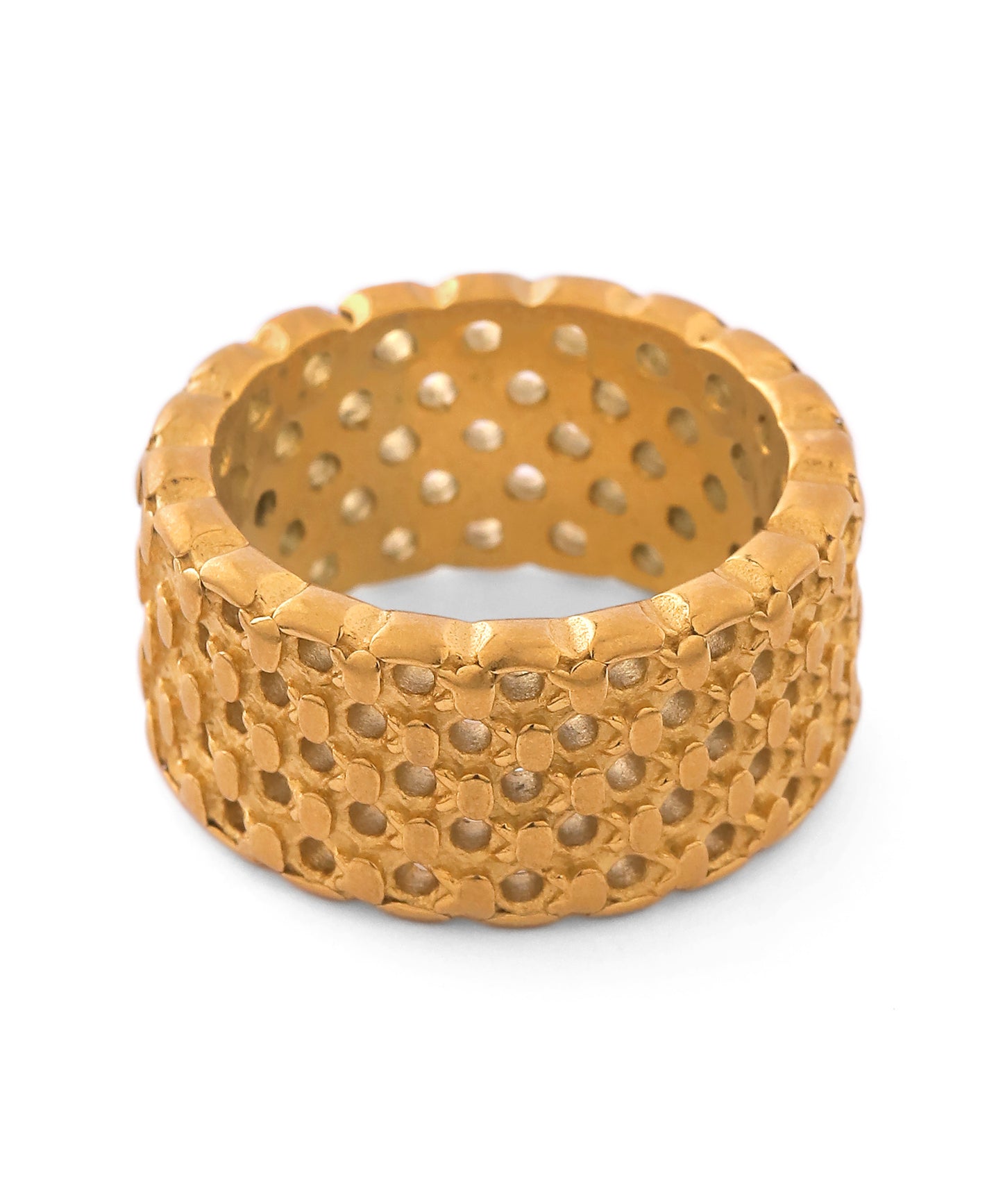 Wide Chain Ring [Stainless Steel]