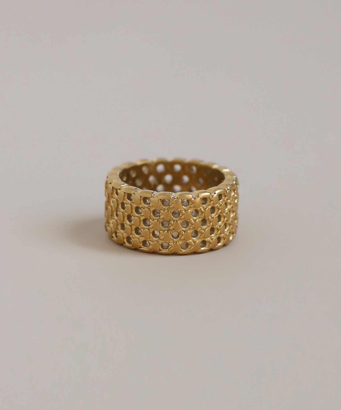 Wide Chain Ring [Stainless Steel]