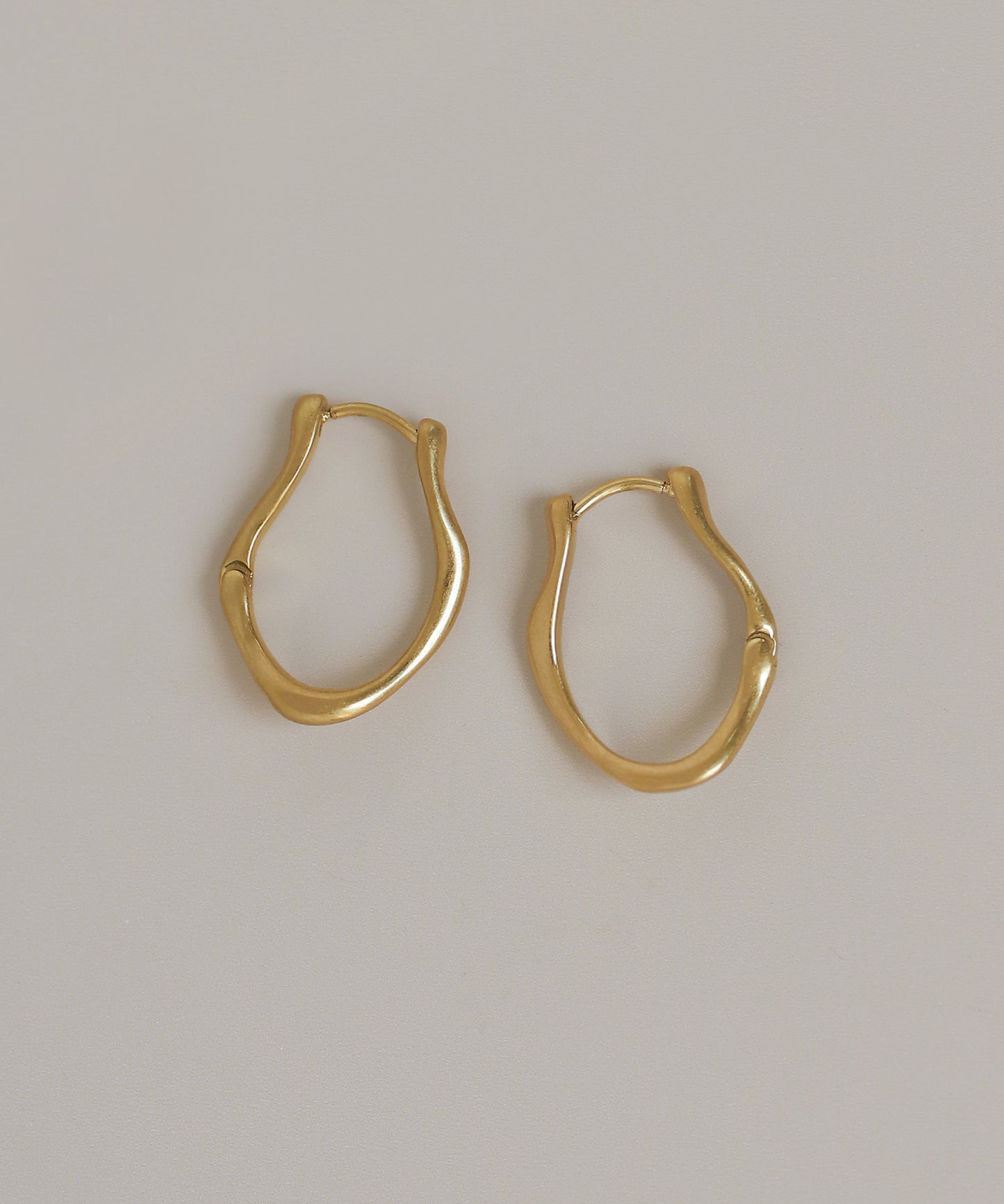 Nuance Hoop Earrings [Stainless Steel]