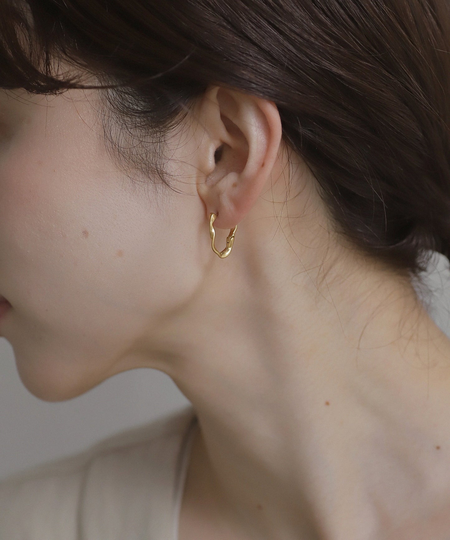 Nuance Hoop Earrings [Stainless Steel]