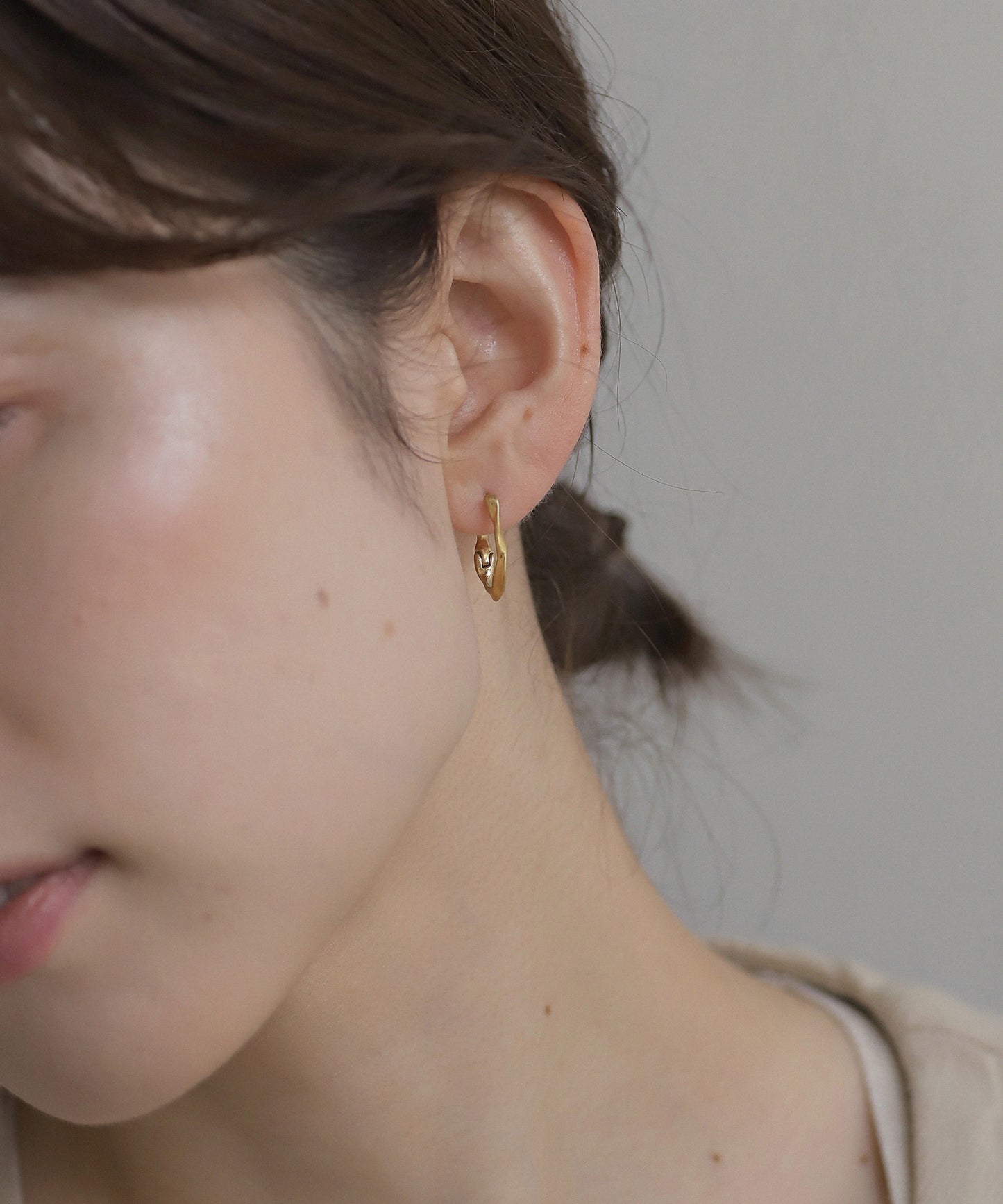 Nuance Hoop Earrings [Stainless Steel]