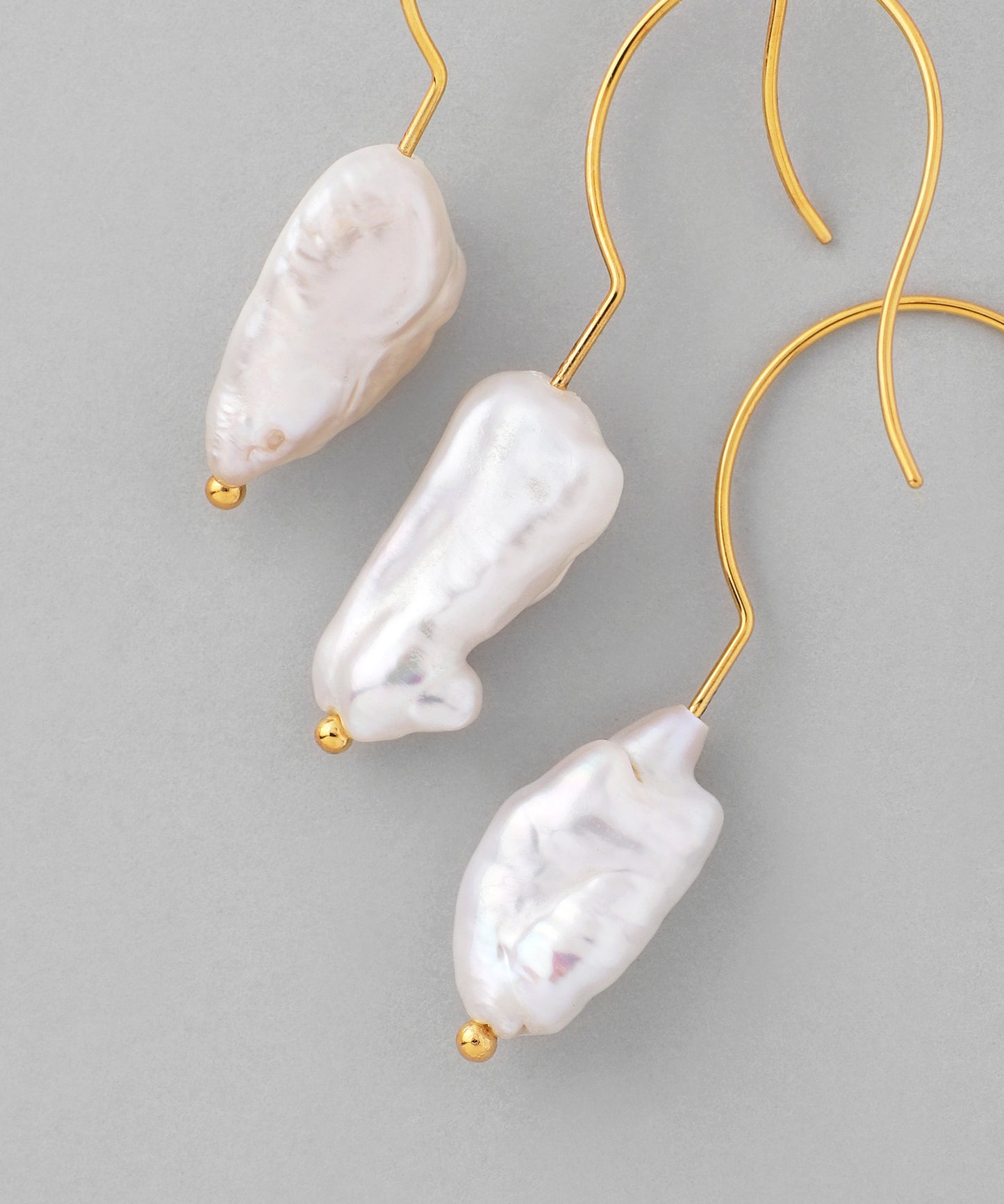 Freshwater Pearl Hook Earrings